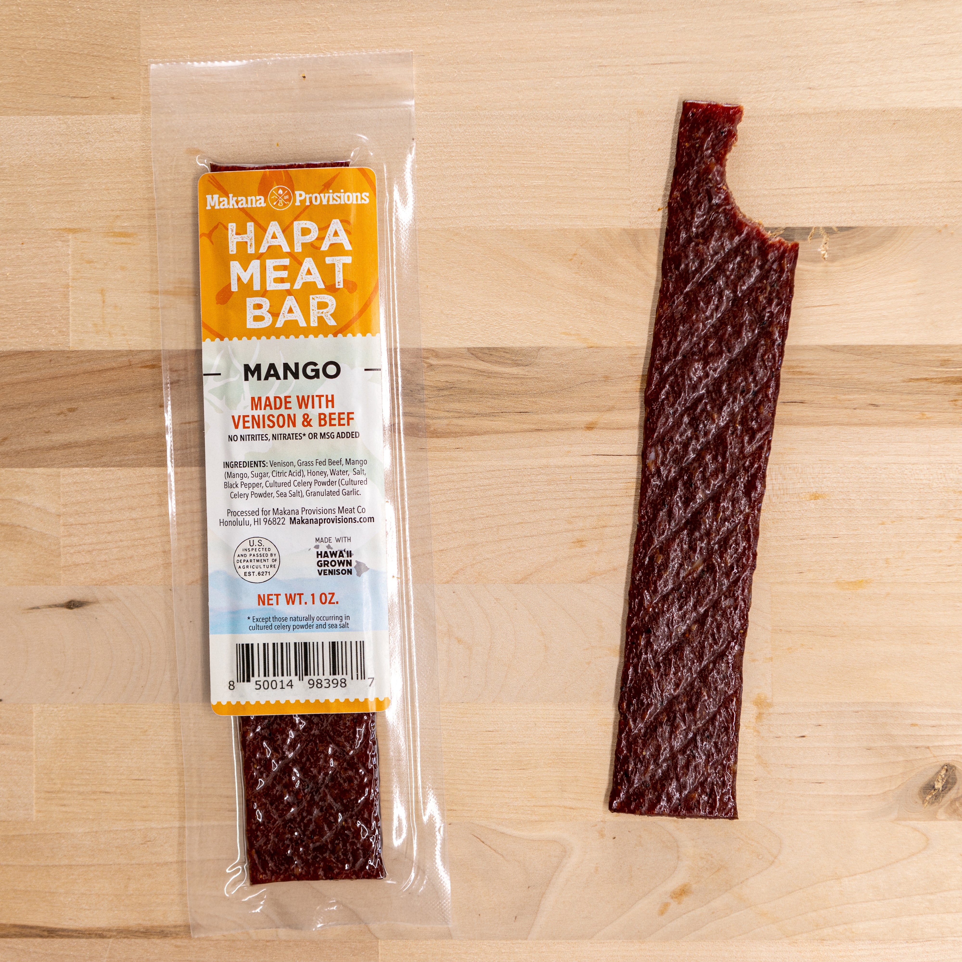 hapa meat bar mango flavor