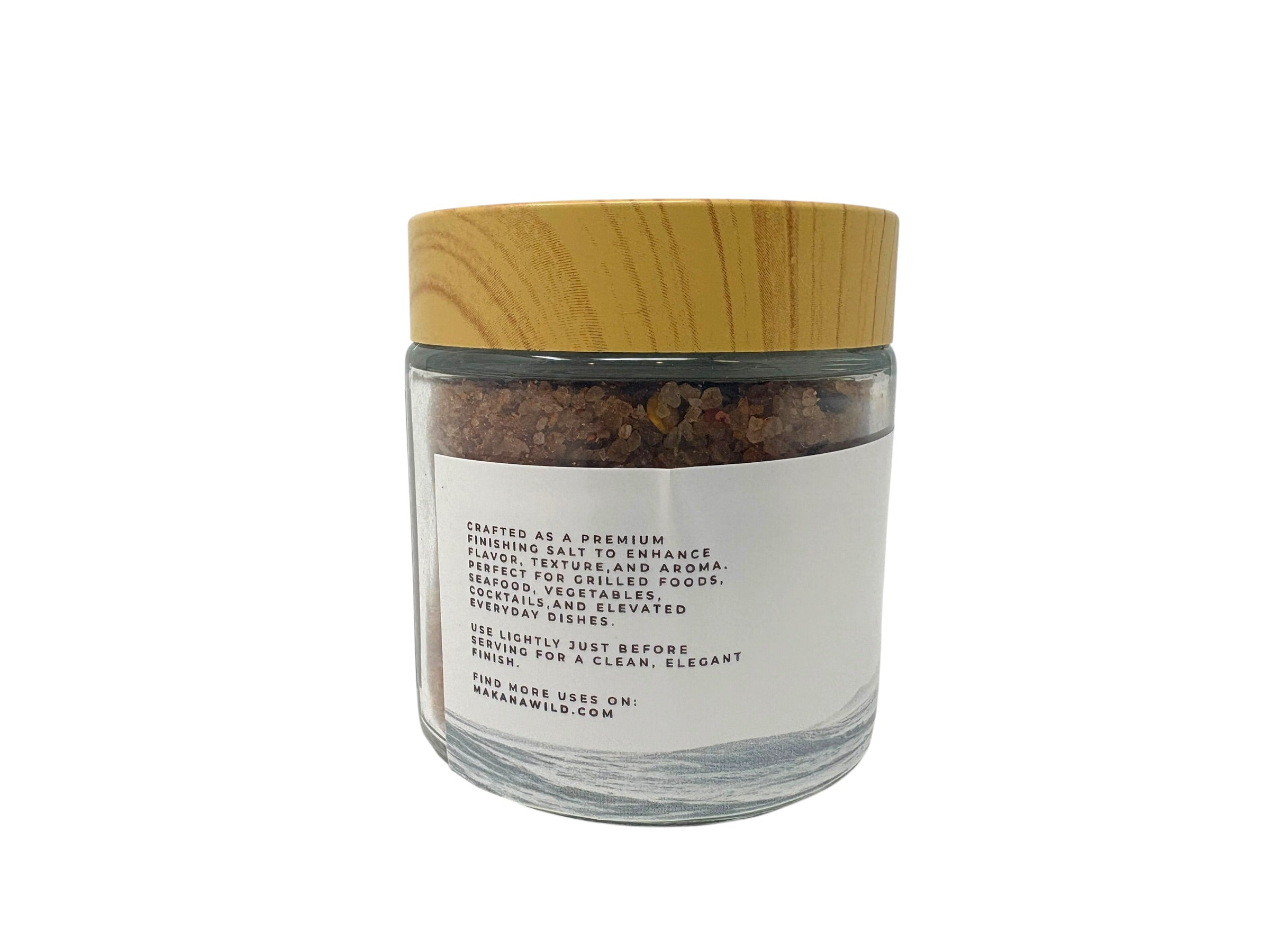 Makana Hawaii Sea Salt Espelette Pepper Finishing Salt 4 oz