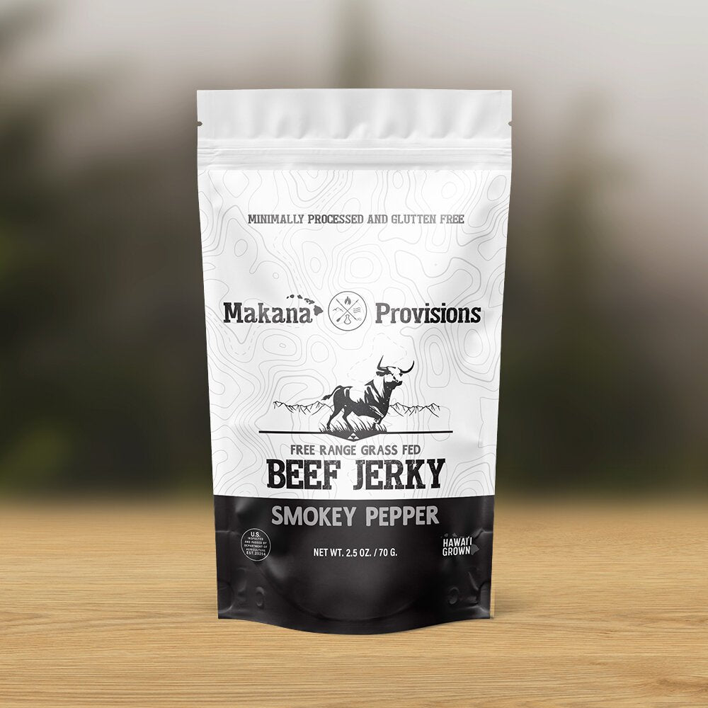 beef jerky smokey pepper