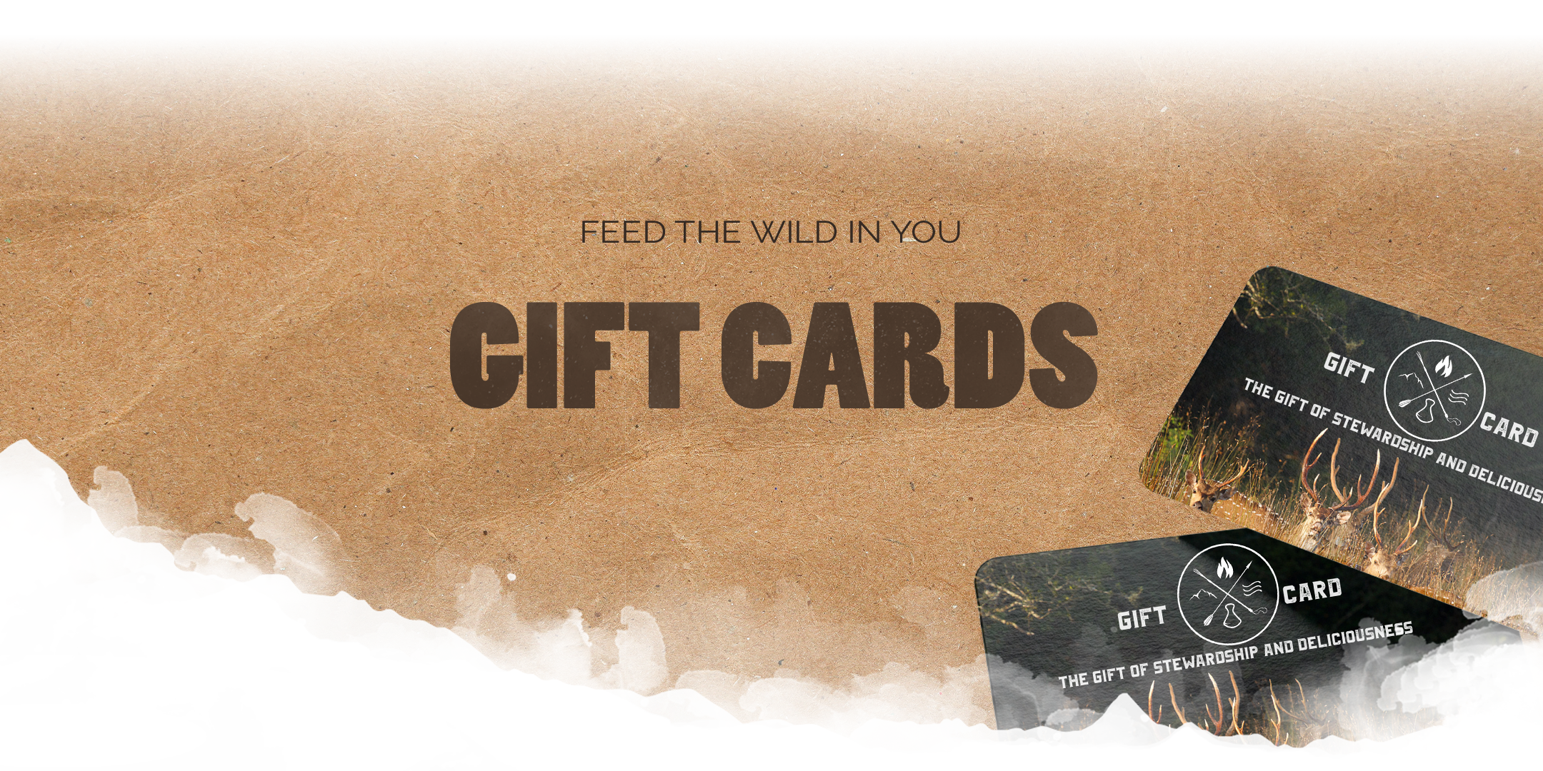 feed the wild in you with Makana Wild gift cards 